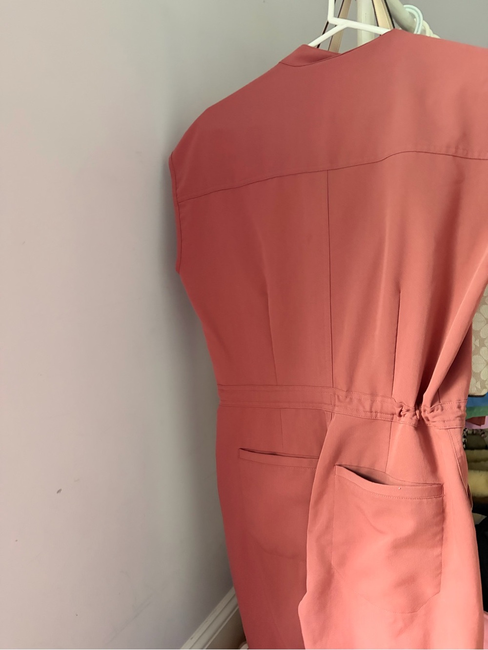 Figs mauve Sleeveless Zip Jumpsuit - Picture 3 of 3